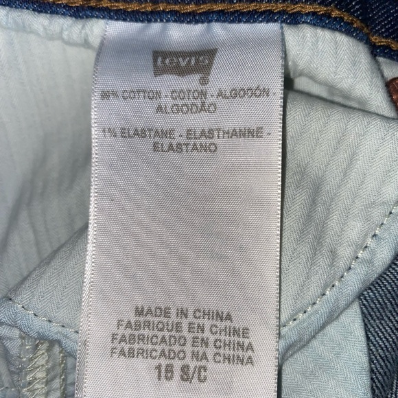 Levi’s Demi Curve ID Classic Bootcut Women’s Dark Blue Denim Jeans | Size 16/33 - Picture 7 of 11